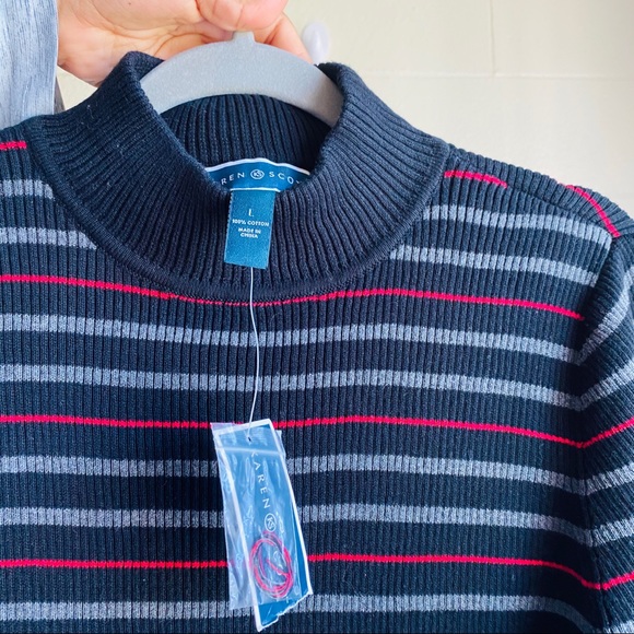 Karen Scott Bundle Ribbed Knit Sweater Tops - Picture 10 of 11